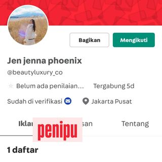 (Kategori: ) berada di . Dikirim oleh khartaty.beautee (ID iklan 1358686876, Gambar 1). Deskripsi: .