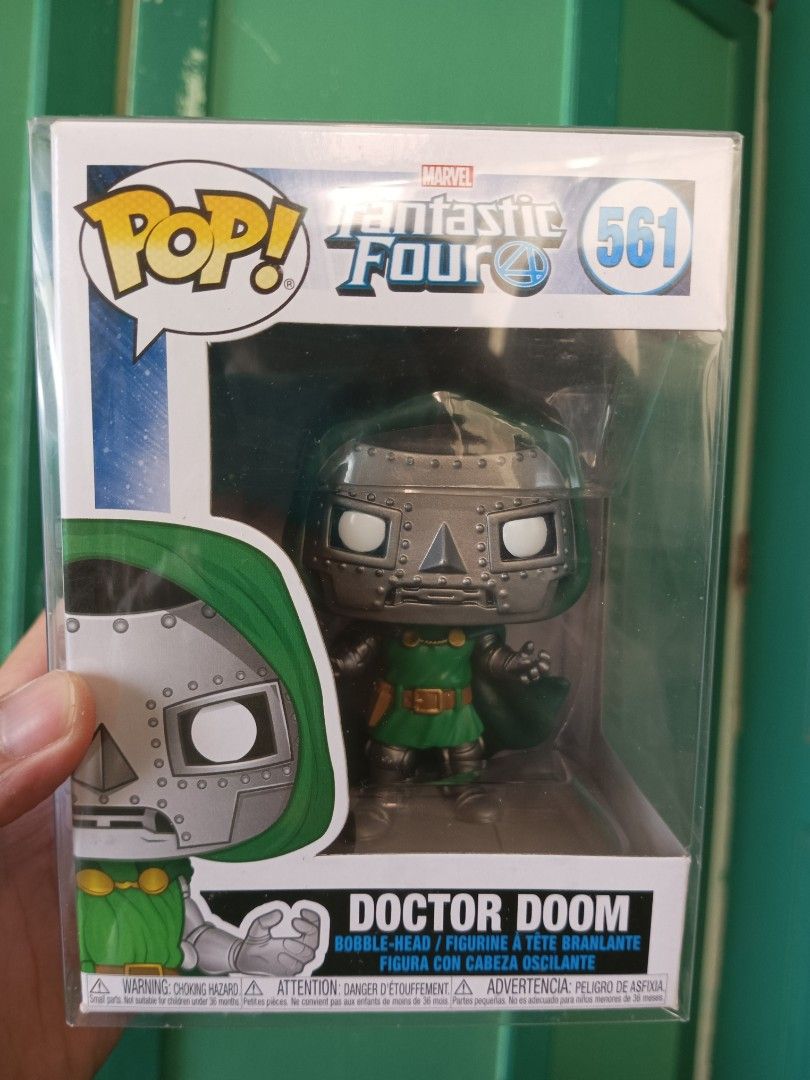 Dr doom funko pop( VAULTED) (Category: Designer & Blind Box Toys) located in Kalibo. Submitted by randomclutererrrrrr (Listing ID 1358553038, Image 1). Description: Description: Dr doom funko pop.(VAULTED) with free protector price: 1700 payment method: Gcash Delivery option: LBC cop.