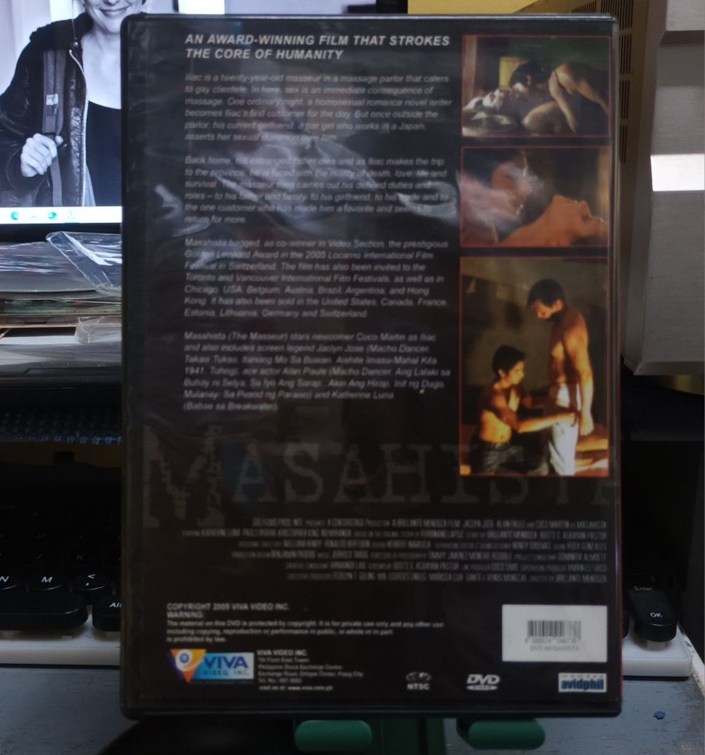 DVD: Coco Martin - Masahista [RARE] (Category: CDs & DVDs) located in San Juan City. Submitted by bams_avvay (Listing ID 1358565984, Image 3). Description: Like New Condition | All Region.