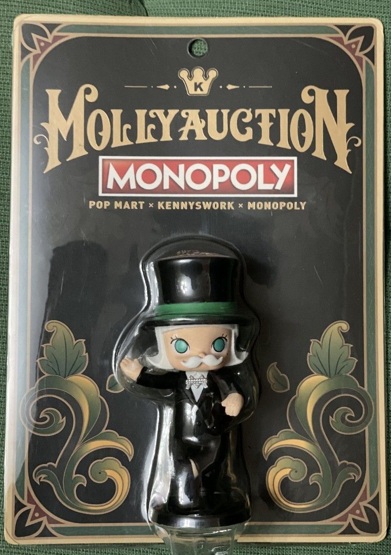 EXCLUSIVE! POPMART] POPMART MOLLY AUCTION MONOPOLY EXCLUSIVE