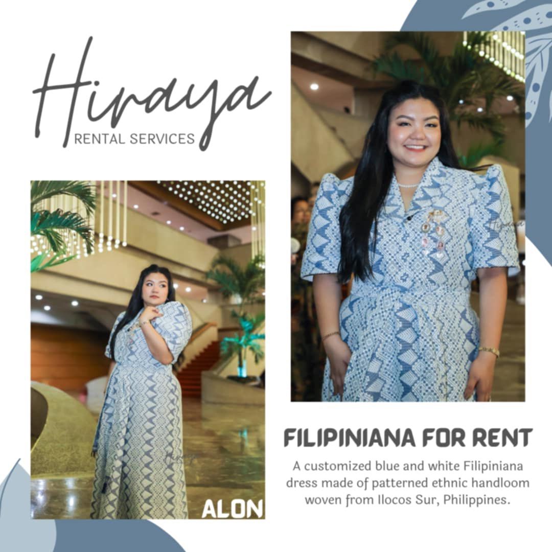 FILIPINIANA RENTAL (Category: Traditional & Ethnic wear) located in Quezon City. Submitted by cleoshoppe (Listing ID 1358567475, Image 1). Description: ✨️INABEL FILIPINIANA FOR RENT✨️ - Plus size 🥰 2XL-3XL - Inabel Clothing - Made from Handloom woven material - Loc: Welcome Rotonda, Quezon City - Perfect for your graduation, birthday, oath-taking, JS prom, weddings, and many more events!! 🩷 - Private message me for more details 🤗.