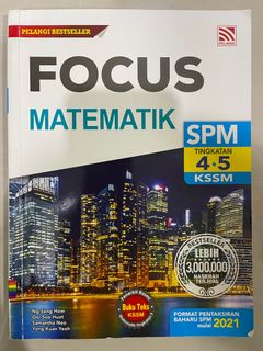 Focus Matematik Tambahan SPM, Hobbies & Toys, Books & Magazines ...