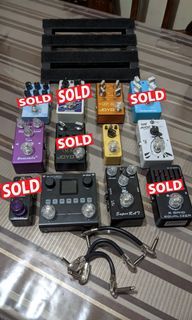 Guitar pedals / fx sold as set