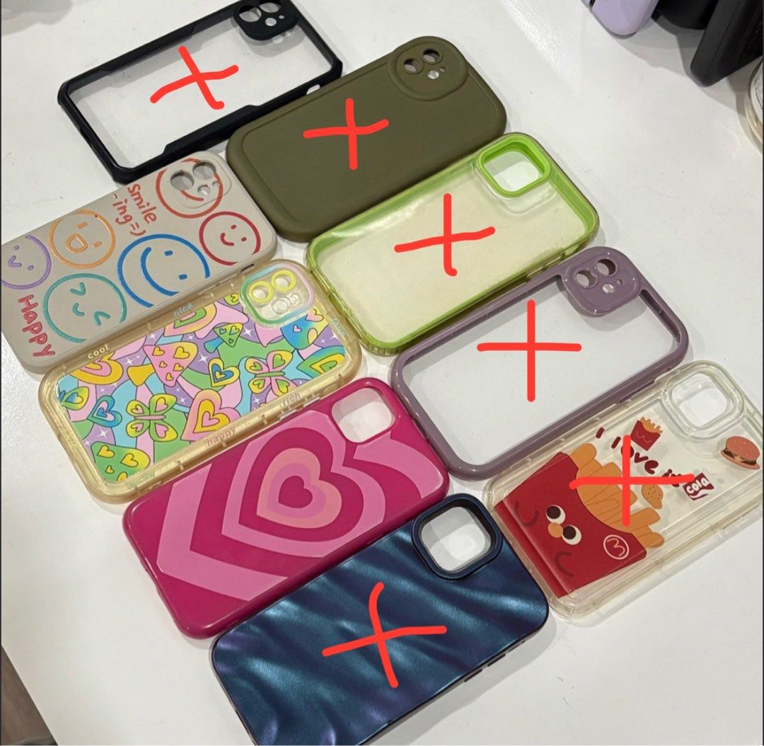 IPHONE 11 CASES (Category: Cases & Sleeves) located in Caloocan City. Submitted by j.taberna (Listing ID 1346963838, Image 1). Description: ‼️IPHONE 11 CASES FOR SALE‼️ RFS: BOUGHT A NEW PHONE MSG IF YOU WANT MORE PICTURES OF THE CASES PRICES ARE DIFFERENT PER CASE.