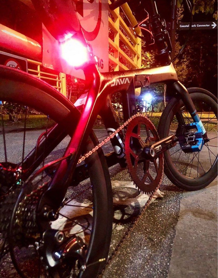 Java Aria (Sup Up Modification) (Category: Bicycles) located in Singapore. Submitted by atomclassic (Listing ID 1358621023, Image 3). Description: WTS: Java Aria - Super Light 7.5kg - Enve Handlebar - Shimano Ultegra Rear D - Rotor Crank Arm - Carbon Ti chain Ring - Carbon Bottle Cage - Carbon Wheelset.