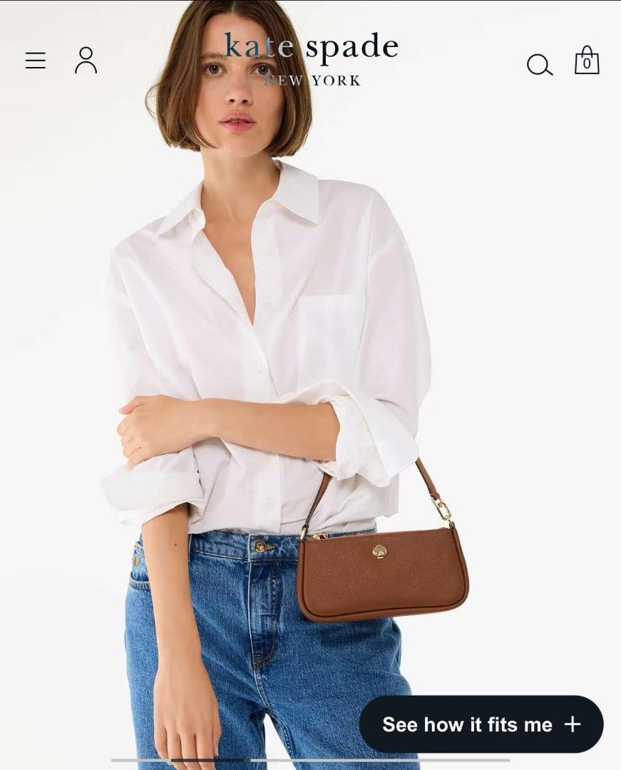 Kate Spade Kayla Convertible Wristlet (Category: Luxury Bags & Wallets) located in Malabon City. Submitted by shaqmax (Listing ID 1358684808, Image 2). Description: Kate Spade "Kayla" Convertible Wristlet Authentic✨️👜 Bought from Canada 🍁 - Color: Warm Ginger - Product Details shown in pics - Shipling fee is shouldered by the buyer.