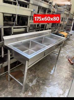 Kitchen Sink with stand 175x60x80cm