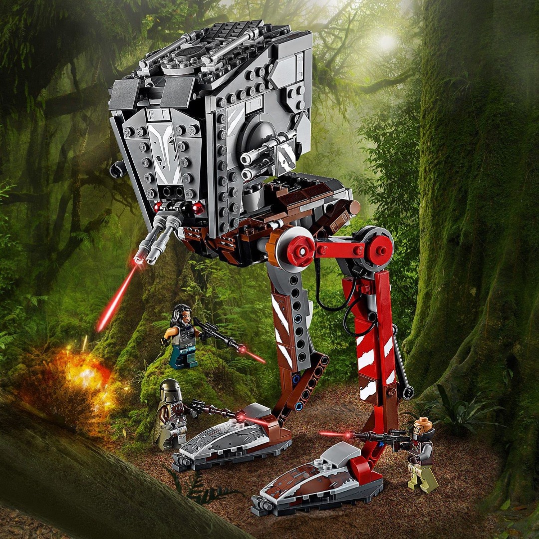 LEGO Disney Star Wars 75254 The Mandalorian AT-ST Raider Cara Dune ...