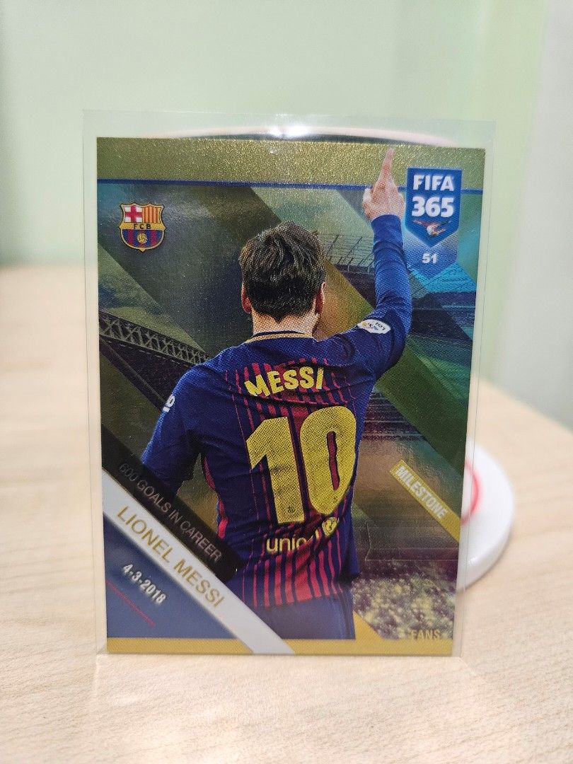 Fifa 365 Cards 2019 - 51 - Lionel Messi - 600 Goals in career