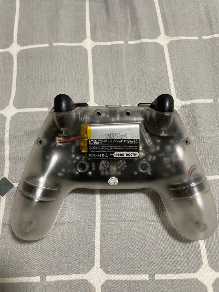 NYKO Wireless Core Controller (Category: Controllers) located in Singapore. Submitted by caroseller1023 (Listing ID 1358712296, Image 2). Description: Well used NYKO wireless core controller for sale! Everything works well! For PC, it has to be wired. Other than that can connect through Bluetooth! Instruction menu can be found online as it is an official Nintendo controller..