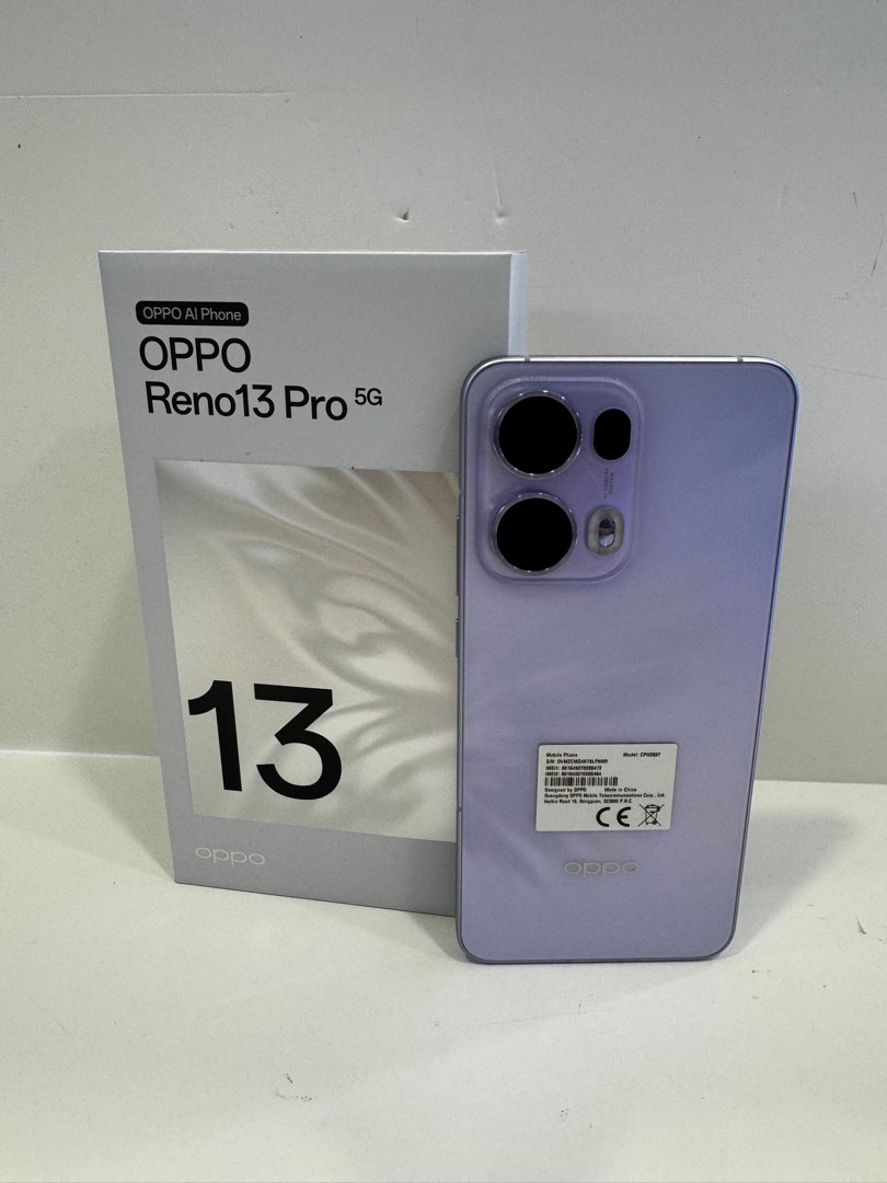 Oppo Reno 13 Pro 5G Plume Purple 512GB, Mobile Phones & Gadgets, Mobile ...