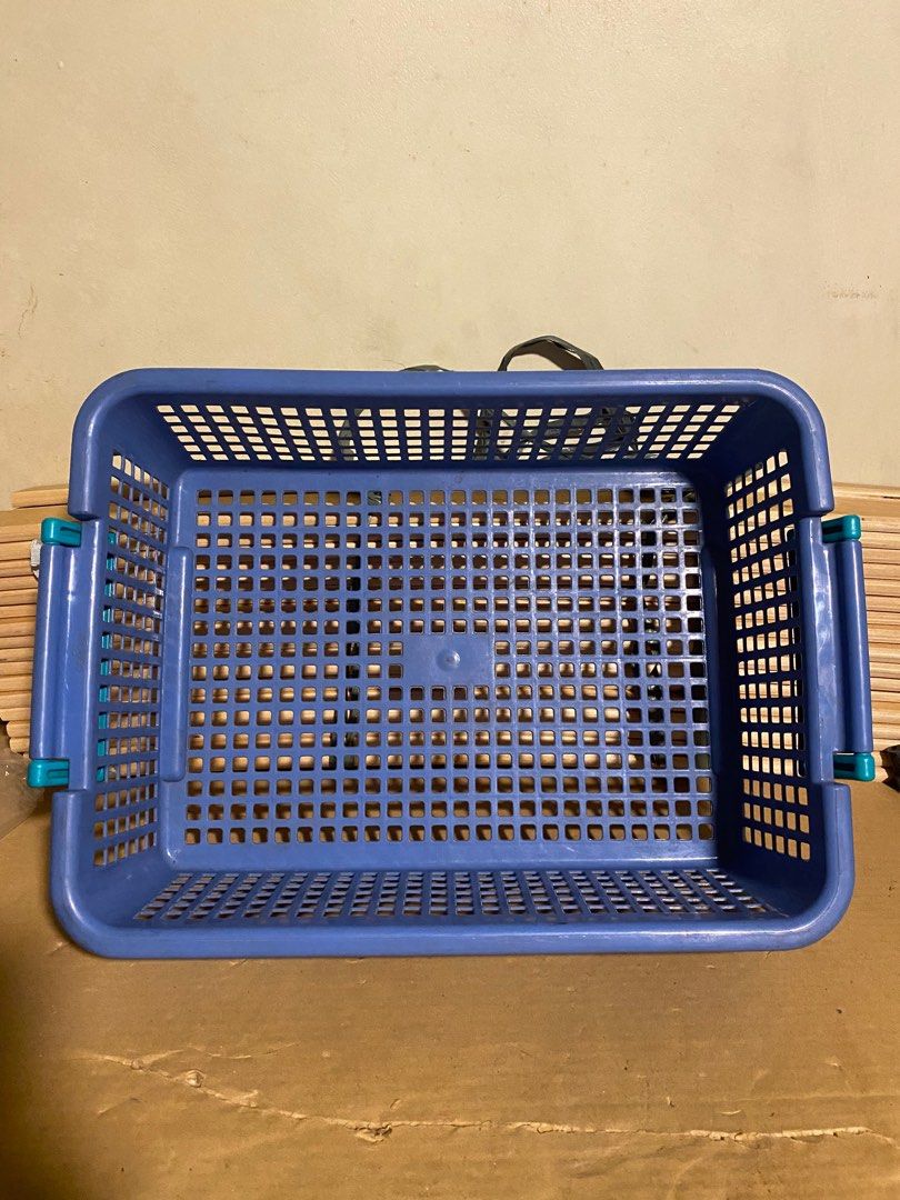 Plastic Storage Baskets (Category: Storage Boxes & Baskets) located in Manila. Submitted by spiderwithatophat (Listing ID 1358618640, Image 3). Description: Bought from Landmark Take all 200 RFS: Decluttering .