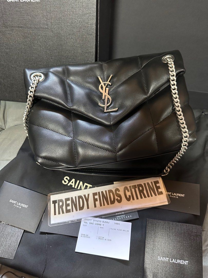 Puffer Bag (Category: Luxury Bags & Wallets) located in Manila. Submitted by trendyfindscitrine (Listing ID 1358732494, Image 3). Description: ✅Actual photo ✅Genuine lambskin leather ✅comes with box, dust bag .