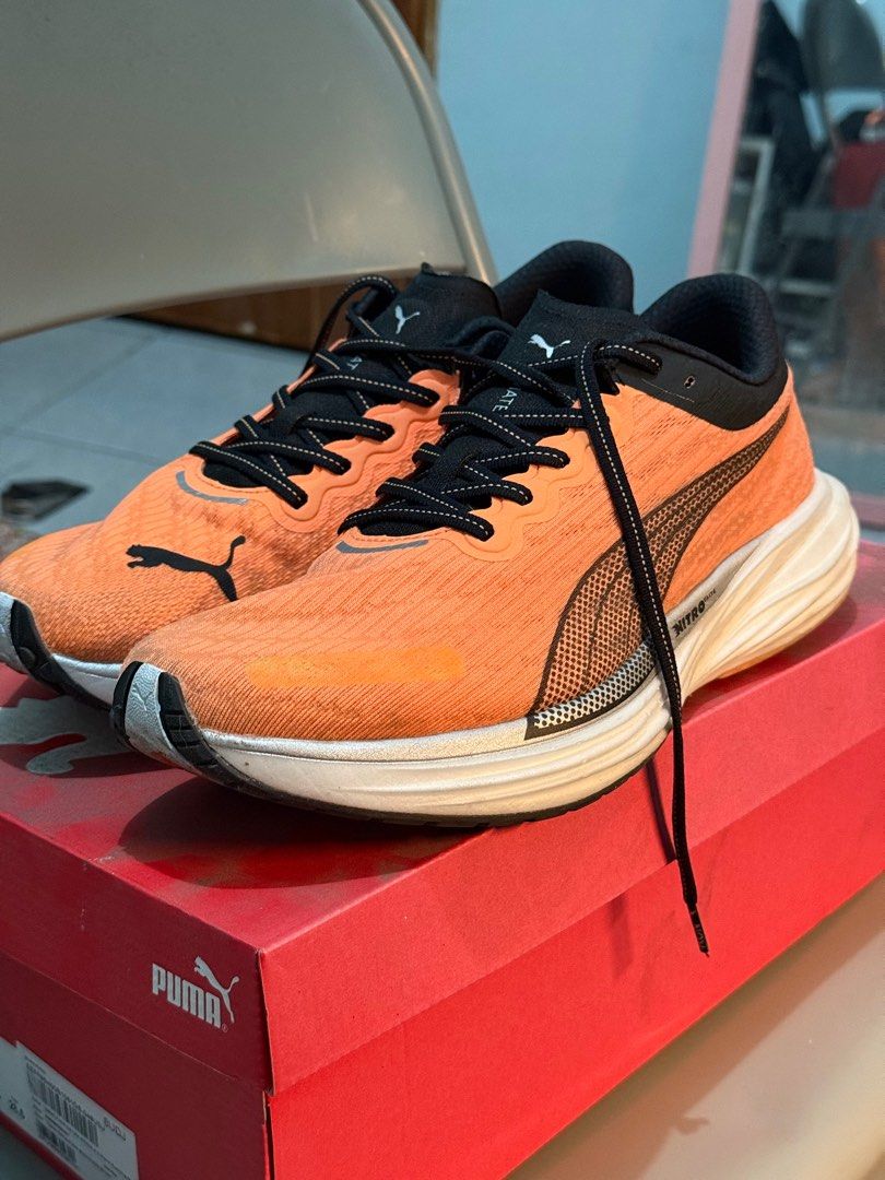 Puma Deviate Nitro 2 (Category: Sneakers) located in Makati City. Submitted by 7mervin (Listing ID 1358673068, Image 1). Description: RFS: Not ideal for my foot pronation -Barely used -Excellent condition -100% authentic -Well maintained -With box .
