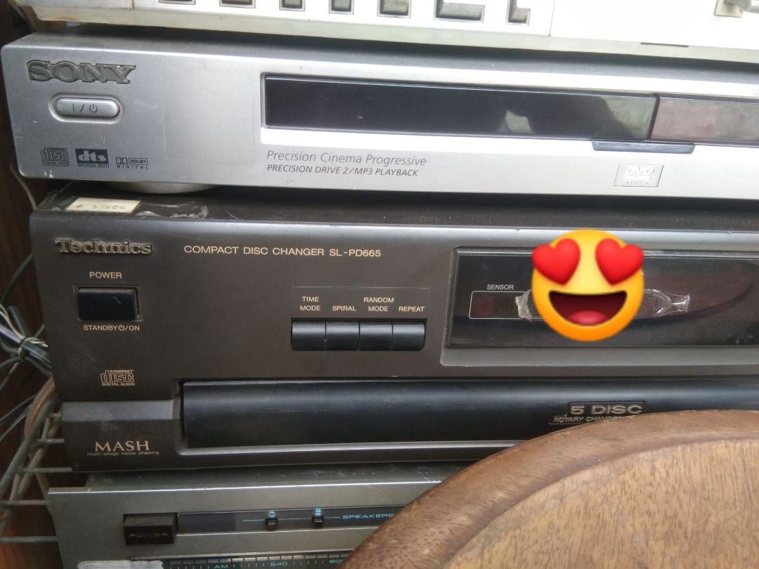 Technics SL-PD665 5 Compact Disc Changer (Category: Soundbars, Speakers & Amplifiers) located in Iloilo. Submitted by eulneversee (Listing ID 1358559246, Image 3). Description: For sale Technics SL-PD665 Compact Disc Changer Price P7,500.00 Location:Garage Sale At Brgy.Daga,Santa Barbara,Iloilo Specifications Disc format: CD (5 disc multi play) Pm me for details.