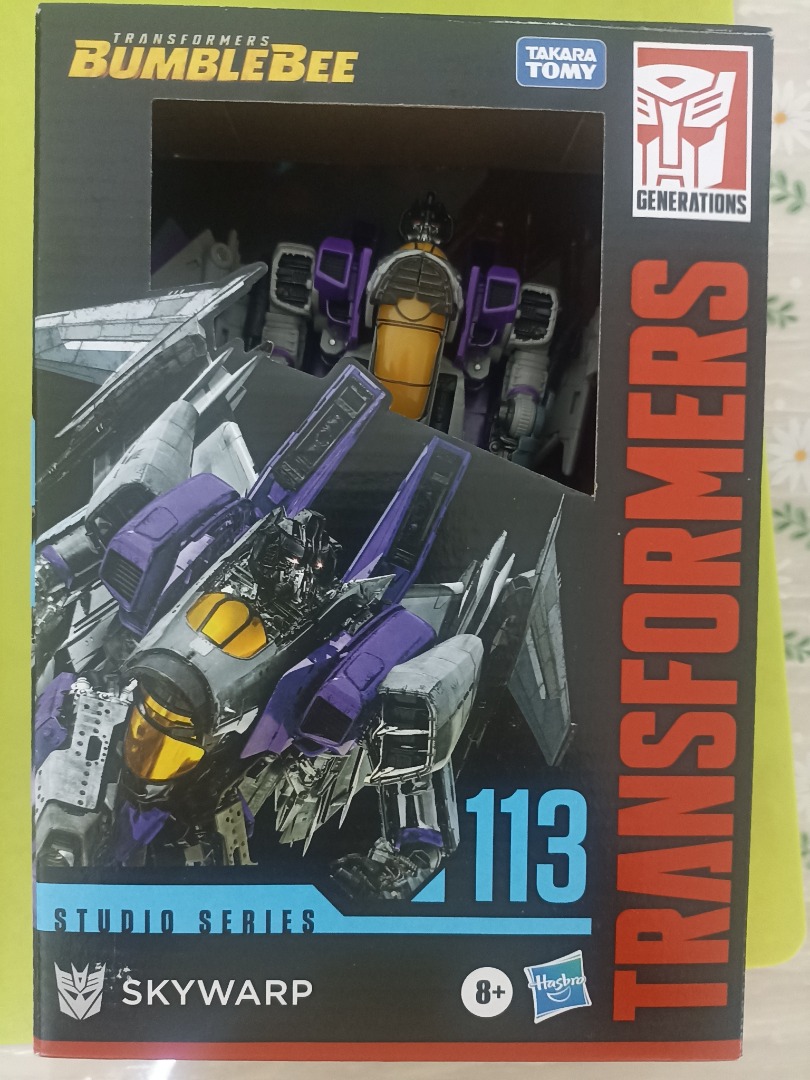 Transformers Studio Series 113 Skywarp, Hobbies & Toys, Toys & Games on ...
