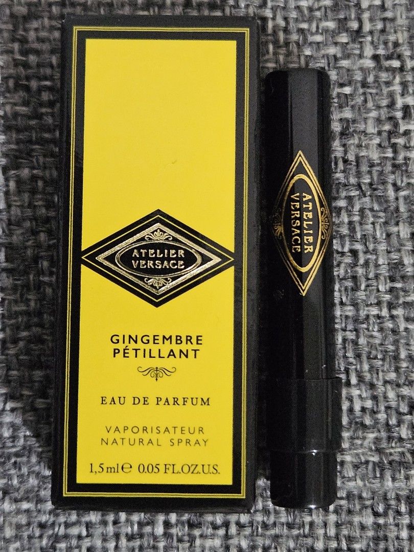 Rustan's Versace Versace Gingembre Pettilant sample, Beauty & Personal Care, Fragrance ...