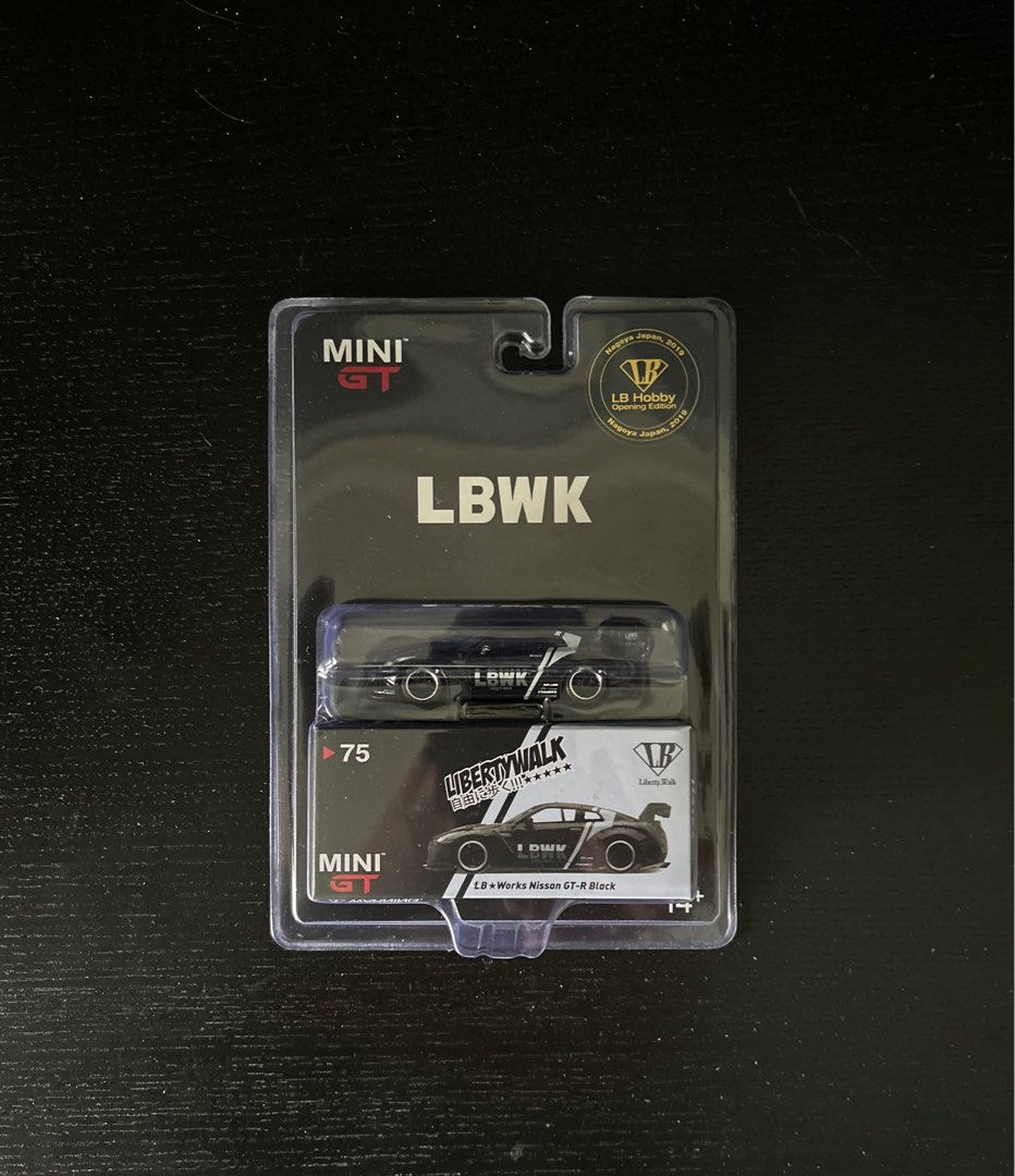 1/64 Mini GT #75 LB★Works LBWK R35 Nagoya Exclusive Blister, Hobbies ...