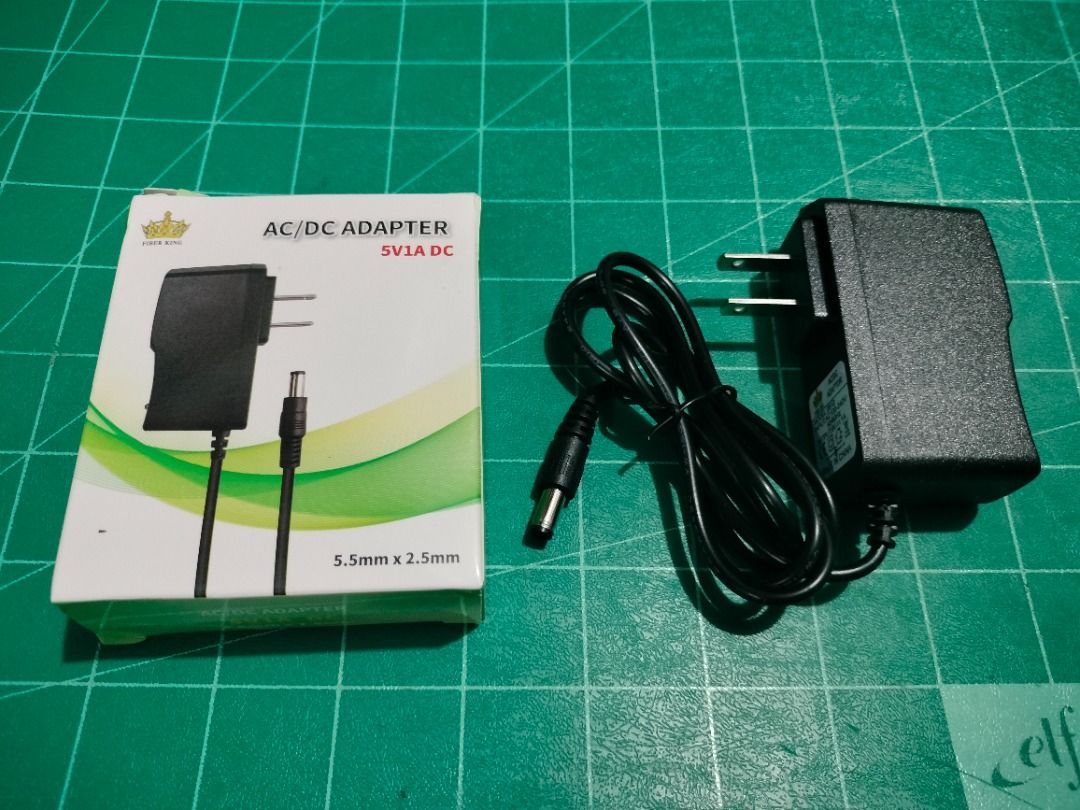 5V 1A Universal Power Adapter (Category: Cables & Adaptors) located in Quezon City. Submitted by kyrex12 (Listing ID 1358801764, Image 1). Description: -100v-240v (AC) to 5V (DC) -1 amperes -5.5mm x 2.5mm size -with 1 week warranty -accept for shipping via LALAMOVE COD(buyer's expense) -accept GCASH and MAYA payment -COMPATIBILITY IS BUYER'S RESPONSIBILITY.