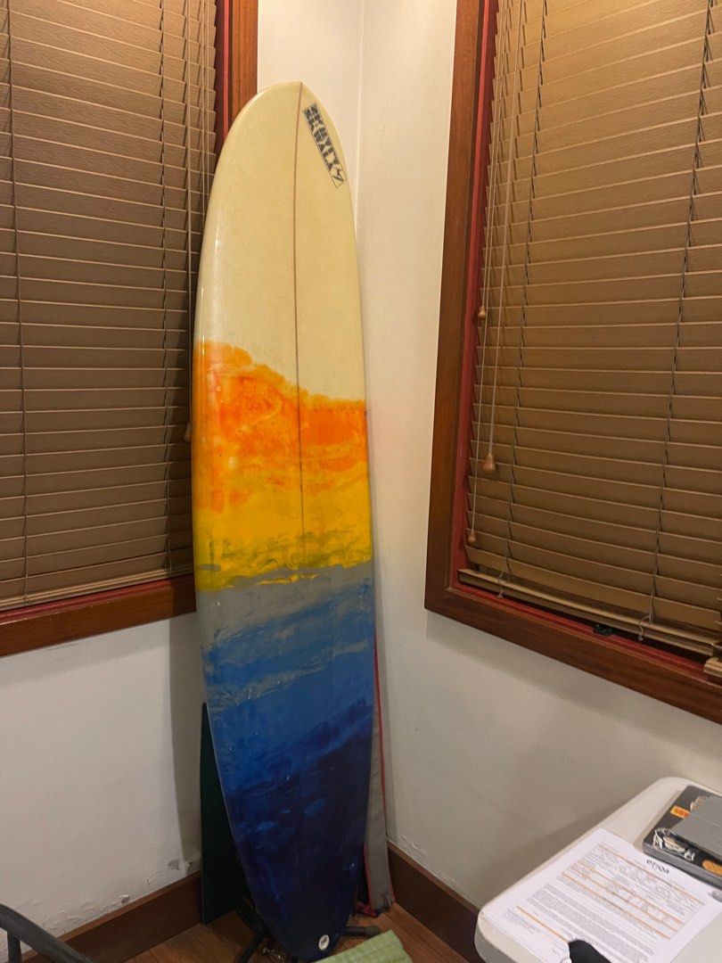 6’11 x 21 x 2 3/4 Surfboard (Category: Water Sports) located in Muntinlupa City. Submitted by prebynik (Listing ID 1351523859, Image 1). Description: FCS 3 fin thruster set up (fins not included) Never used because my parents freaked out after Karen Davila’s story on Siargao 🥲 RFS- making space, hoping someone can give this beautiful board some life 🌊 Location- Makati .