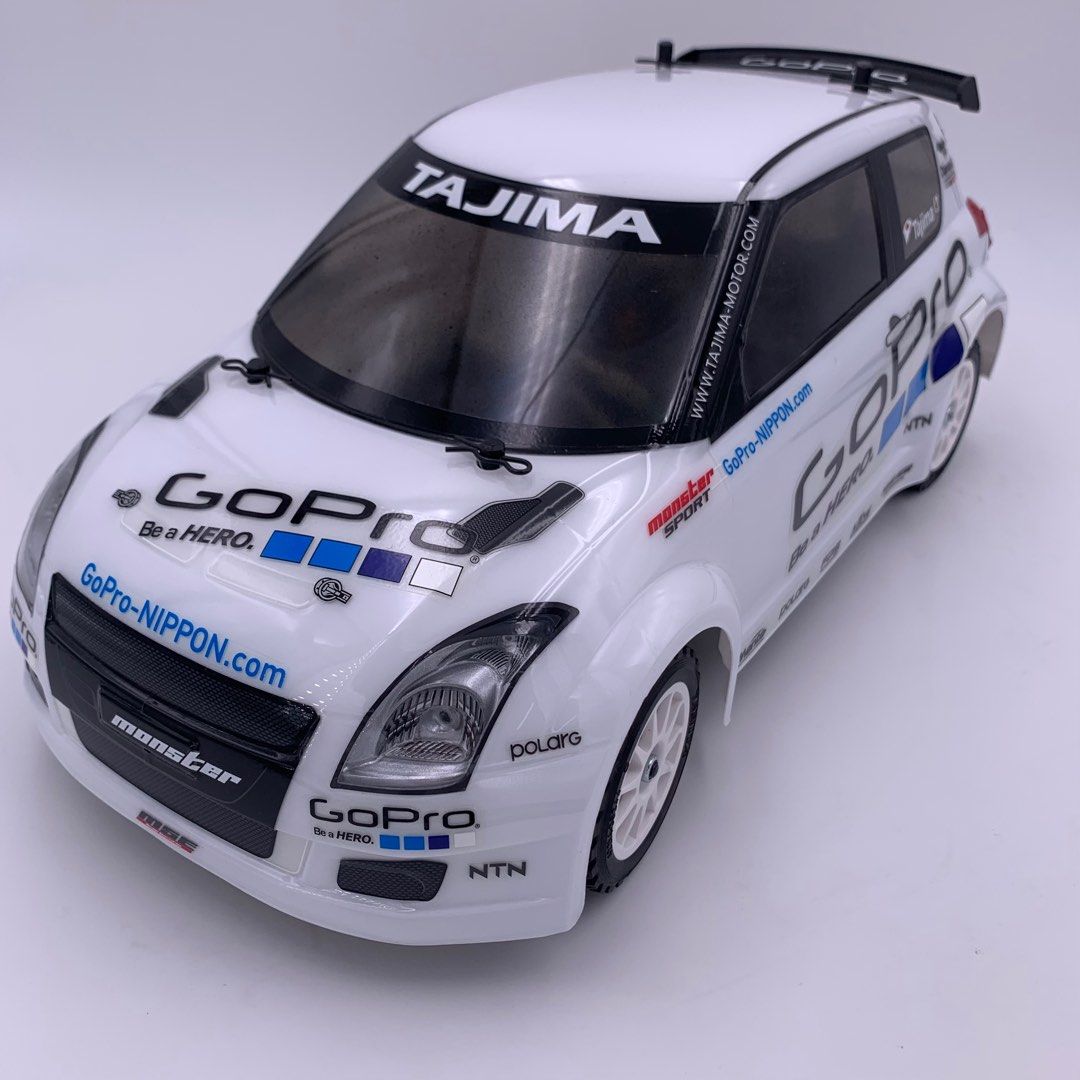 未組立 TAMIYA 1/10 GoPro MONSTER SPORT SUPER SWIFT SUZUKI タミヤ