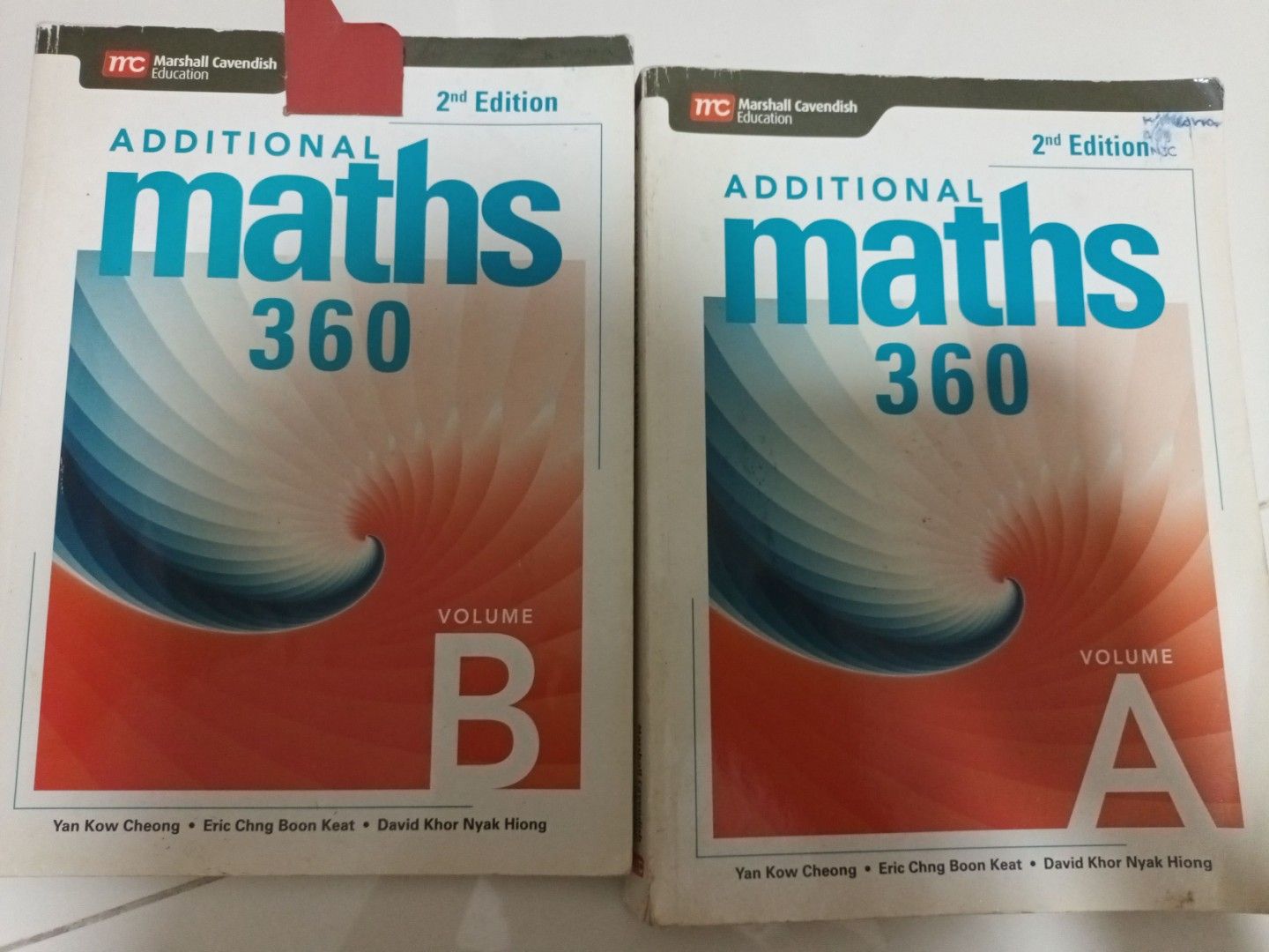 Additional Maths 360 (Category: Textbooks) located in Singapore. Submitted by lon.zero_o (Listing ID 1358863811, Image 2). Description: ones in first slide untouched. only wrote on a few pages, highly untouched. take any or all. dm for more info. meet/collect at convenience.