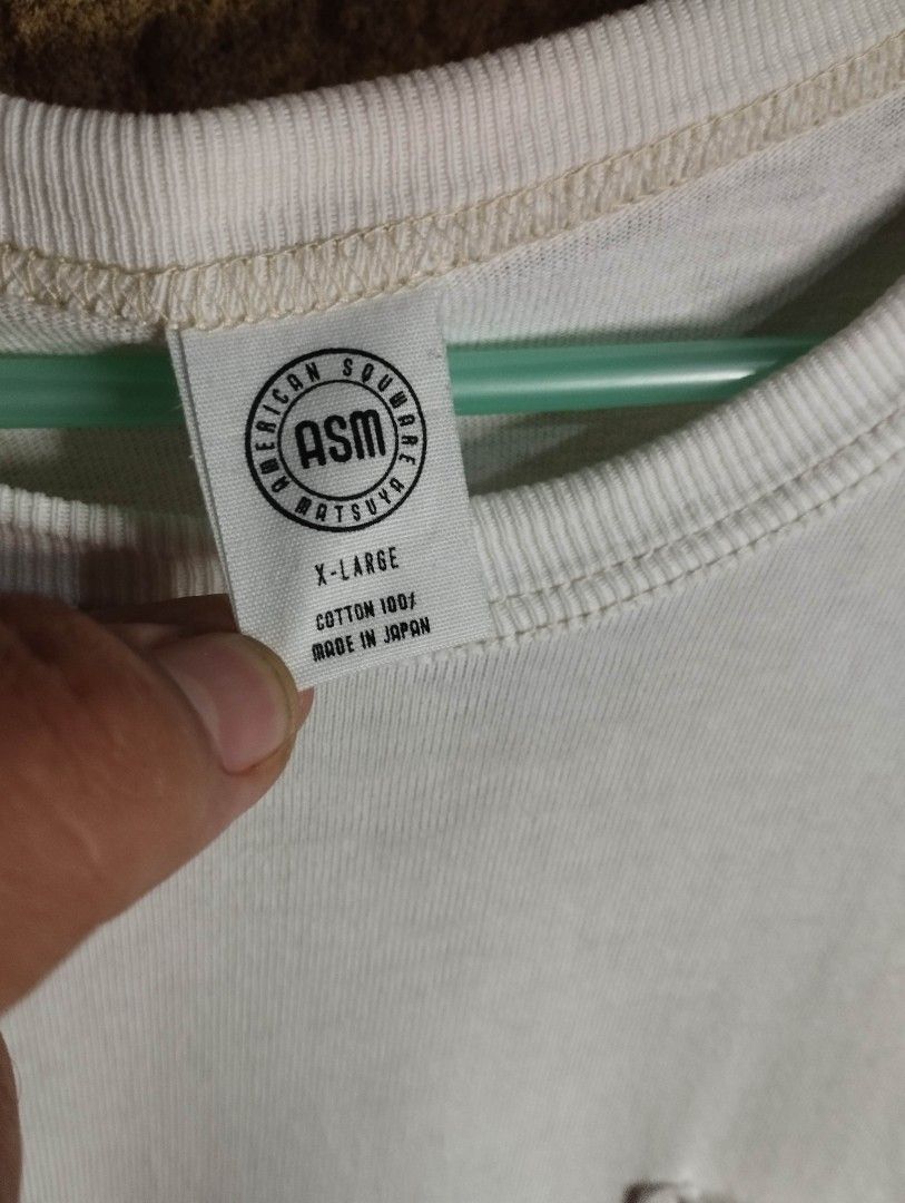 ASM 🇯🇵BRAND LOOP WHEEL SHIRT (Category: Tshirts & Polo Shirts ) located in Zamboanga. Submitted by 2ndhandscore (Listing ID 1358896364, Image 3). Description: XL ON TAG BUT FITS MEDIUM 20 INCHES WIDTH PIT TO PIT 28 INCHES LENGTH.