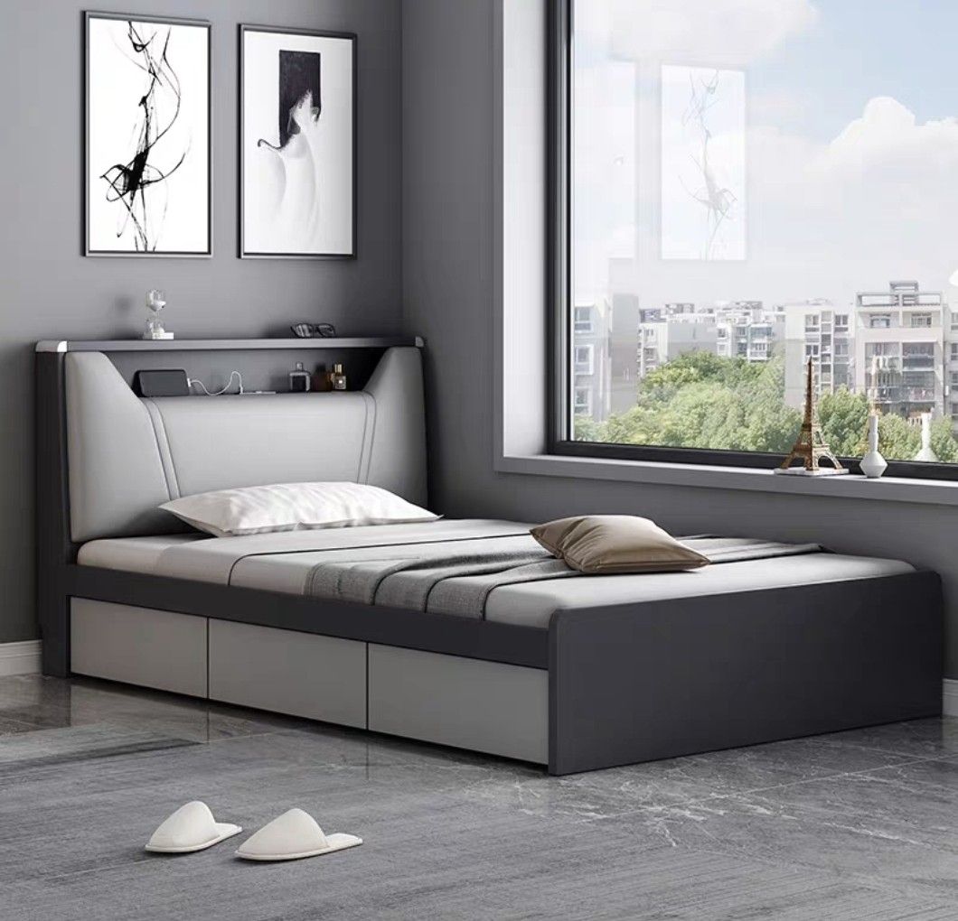 bed frame only (Category: Bed Frames & Mattresses) located in Singapore. Submitted by mobius361 (Listing ID 1358774513, Image 3). Description: giving away free but need to arrange for own transport.