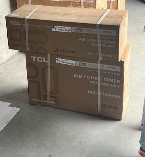 Brandnew TCL 1.5HP Inverter Split type aircon