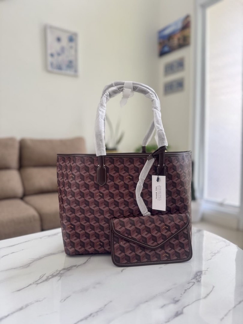 Christy NG Rysso Large Brown, Fesyen Wanita, Tas & Dompet di Carousell