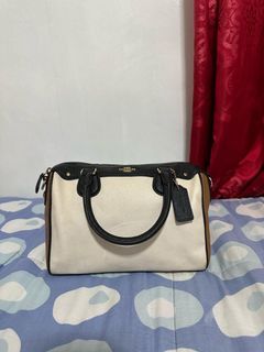 Coach Multicolor Leather Mini Bennett Satchel Handbag