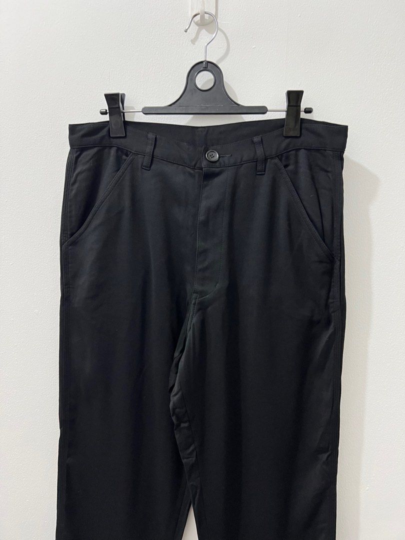 COMME DES GARÇONS - COTTON TROUSER (Category: Trousers) located in Cavite. Submitted by _Gizmo (Listing ID 1358767148, Image 2). Description: Comme des Garçons - Trouser Size: 34 Front rise: 14’ Inch Length: 41’ Inch Leg opening: 8.5’ Inch Used | Very good condition .