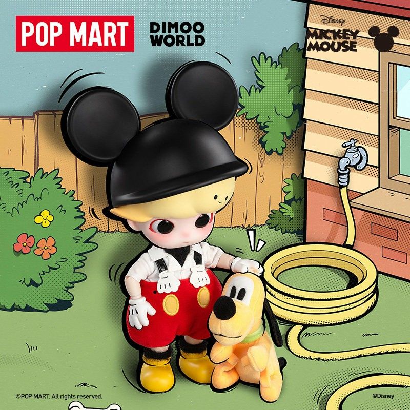 EXCLUSIVE! POPMART] POPMART DIMOO WORLD X DISNEY MICKEY AND