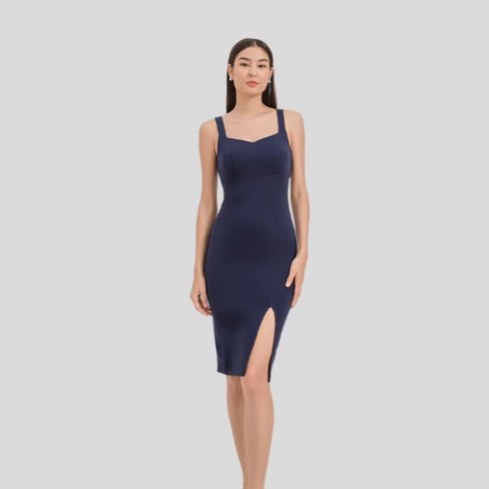 Robe Shilla Midi Bleue Sans Manches - Taille S - Neuf Avec étiquettes (NWT)