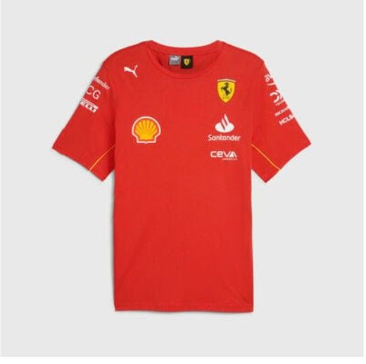 Ferrari 2024 Team Shirt (Category: Tshirts & Polo Shirts ) located in Marikina City. Submitted by elle.desmar (Listing ID 1358927177, Image 1). Description: was supposed to use it for Chinese GP, will arrive March 19 bought from fuelforfans.com. size: large I can send actual pics on March 19 still nego.