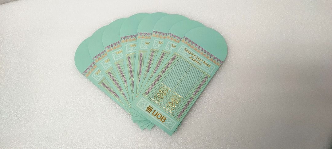 Hari Raya Green Packet UOB 2025 Selamat Hari Raya Aidilfitri Sampul ...