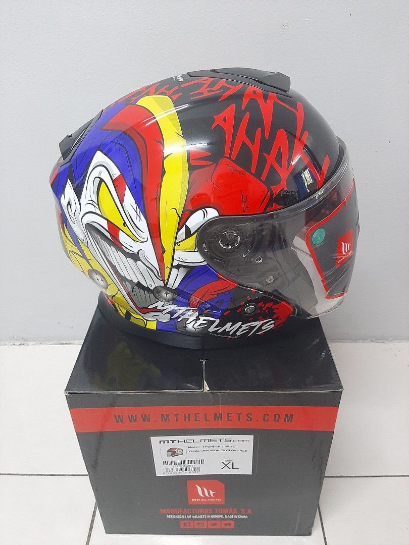 Helmets (Category: Motorbikes) located in Selayang. Submitted by siapalahakukan (Listing ID 1358923906, Image 3). Description: MT HELMETS double visor Jarang² guna.. Macam baru! Saiz XL.. Pasti berbaloi.. Jenama Sepanyol.. Original 100% tiada tiruan! #yamaha #honda #kawasaki #shoei #arai #rare #rxz #y15.