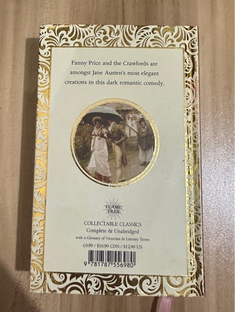 JANE AUSTEN Mansfield Park Flame tree collectable classics (Category: Storybooks) located in Taguig. Submitted by clothesluvr (Listing ID 1358860656, Image 3). Description: no damage please do note that this is pocket sized.