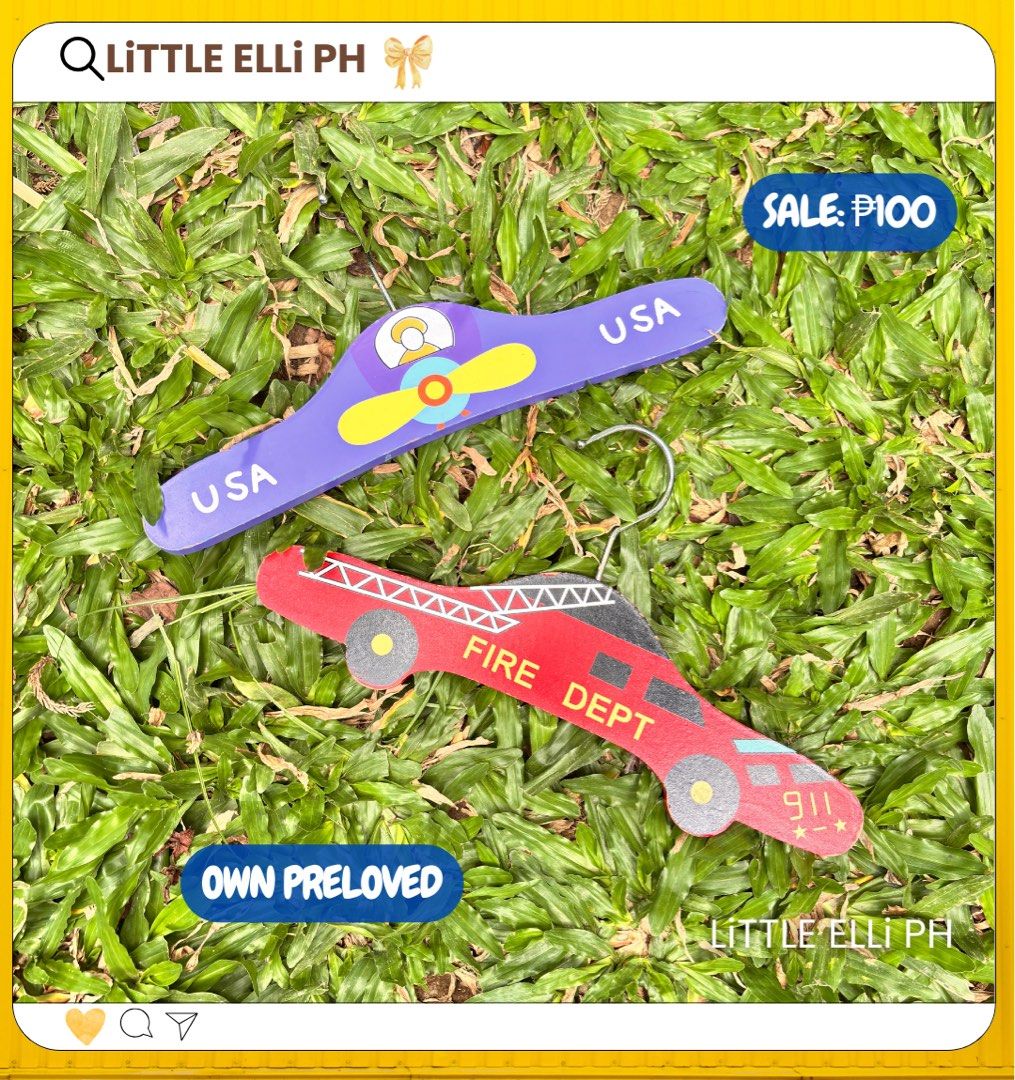 Kids Wooden Hanger (Category: Hooks & Hangers) located in Bulacan. Submitted by littlelaeph (Listing ID 1358886148, Image 1). Description: .