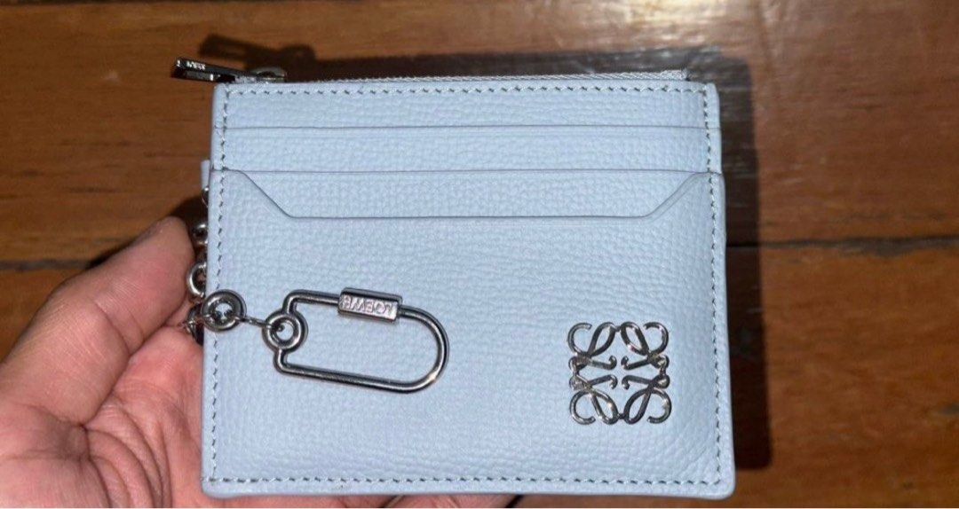 Loewe card holder (Category: Luxury Bags & Wallets) located in Makati City. Submitted by latenightcheckout (Listing ID 1358881208, Image 1). Description: Authentic Loewe card holder from Shangri La Plaza store Complete with box and paper bag Bought 2023.