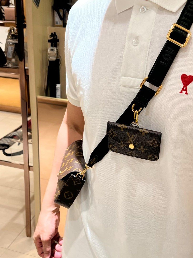 LOUIS VUITTON FELICE STRAP AND GO (Category: Luxury Bags & Wallets) located in Cainta. Submitted by rho77 (Listing ID 1358839695, Image 3). Description: *Authentic Louis Vuitton Felicie Strap & Go *Unisex style *Monogram coated canvas *Gold tone hardware with three card slots, and patch pocket inside *Used 2x only *Best buy *10/10 brand new condition *Bought in HK *Comes with Dustbag.