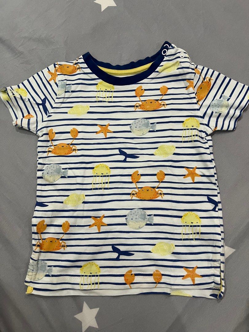 Mothercare tshirt ocean animals (Category: Babies & Kids Fashion) located in Manila. Submitted by nihanna8 (Listing ID 1358797936, Image 1). Description: .