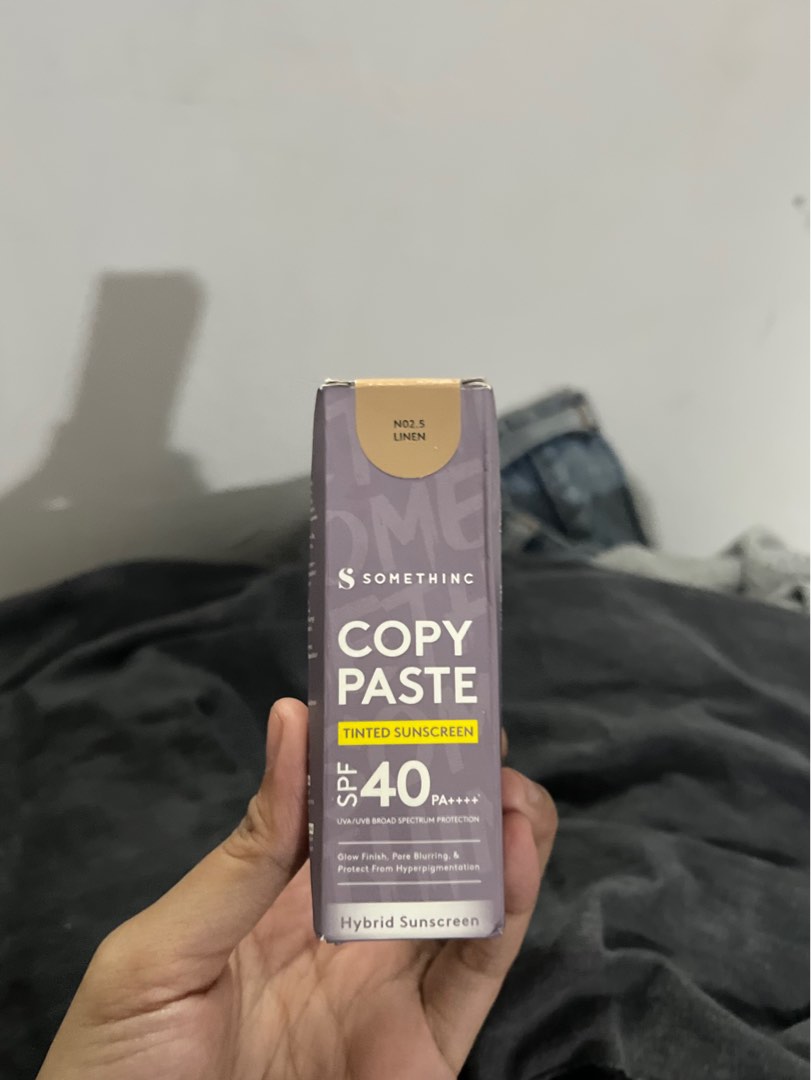 (NEW) SOMETHINC Copy Paste Tinted Sunscreen SPF 40 PA++++ - All Skin ...