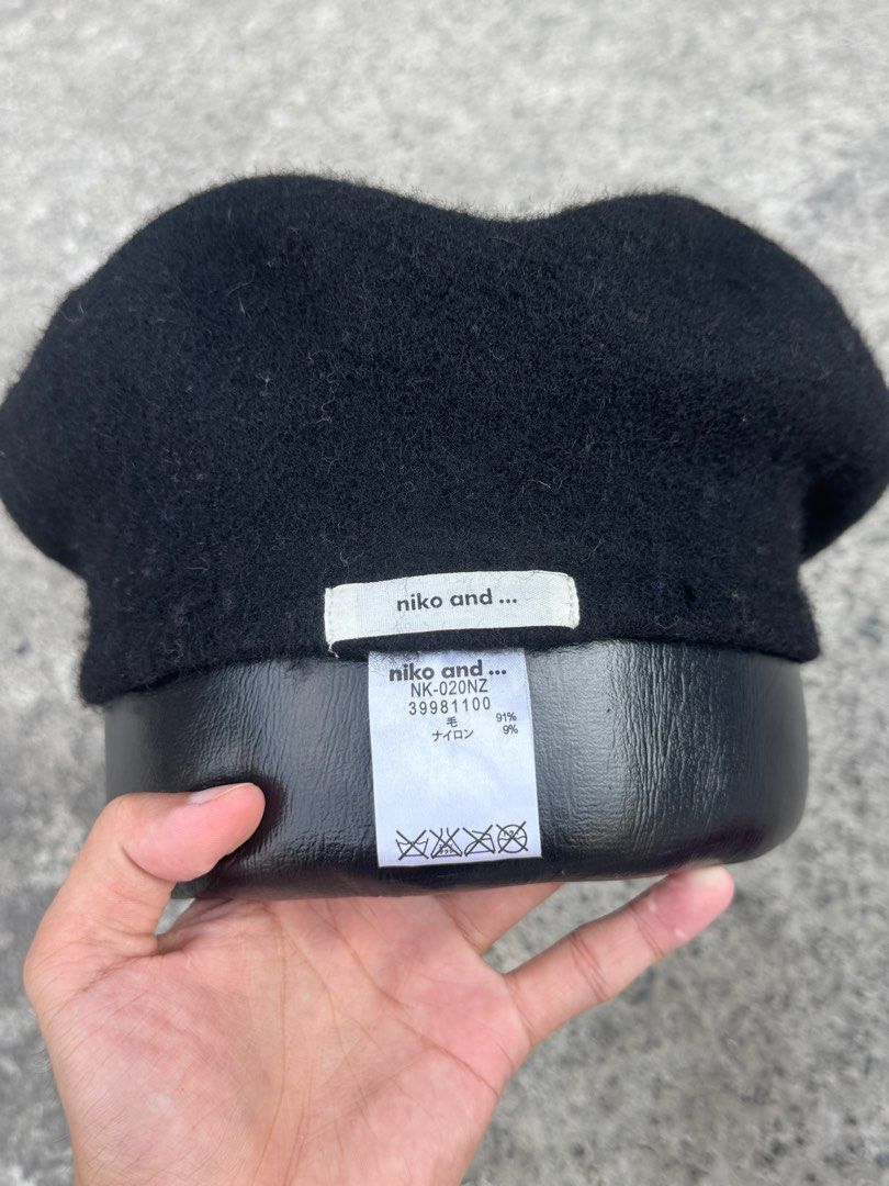 Niko And Beret Cap (Category: Caps & Hats) located in Meycauayan. Submitted by itstimothrifts (Listing ID 1358782149, Image 3). Description: Niko And Beret Cap Excellent Condition Wool Material OSFA.