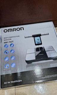 Omron HBF-702T Digital Body Composition Monitor Weighing Weight Scale with Bluetooth Connectivity