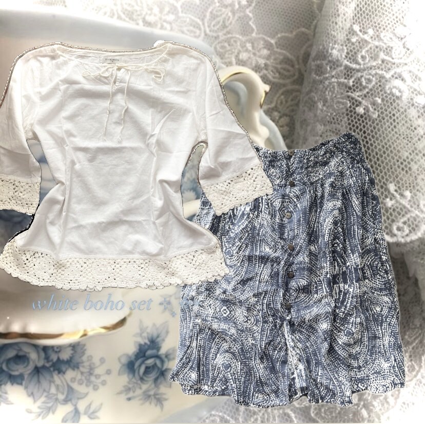 Boho blouse & Tahiti skirt