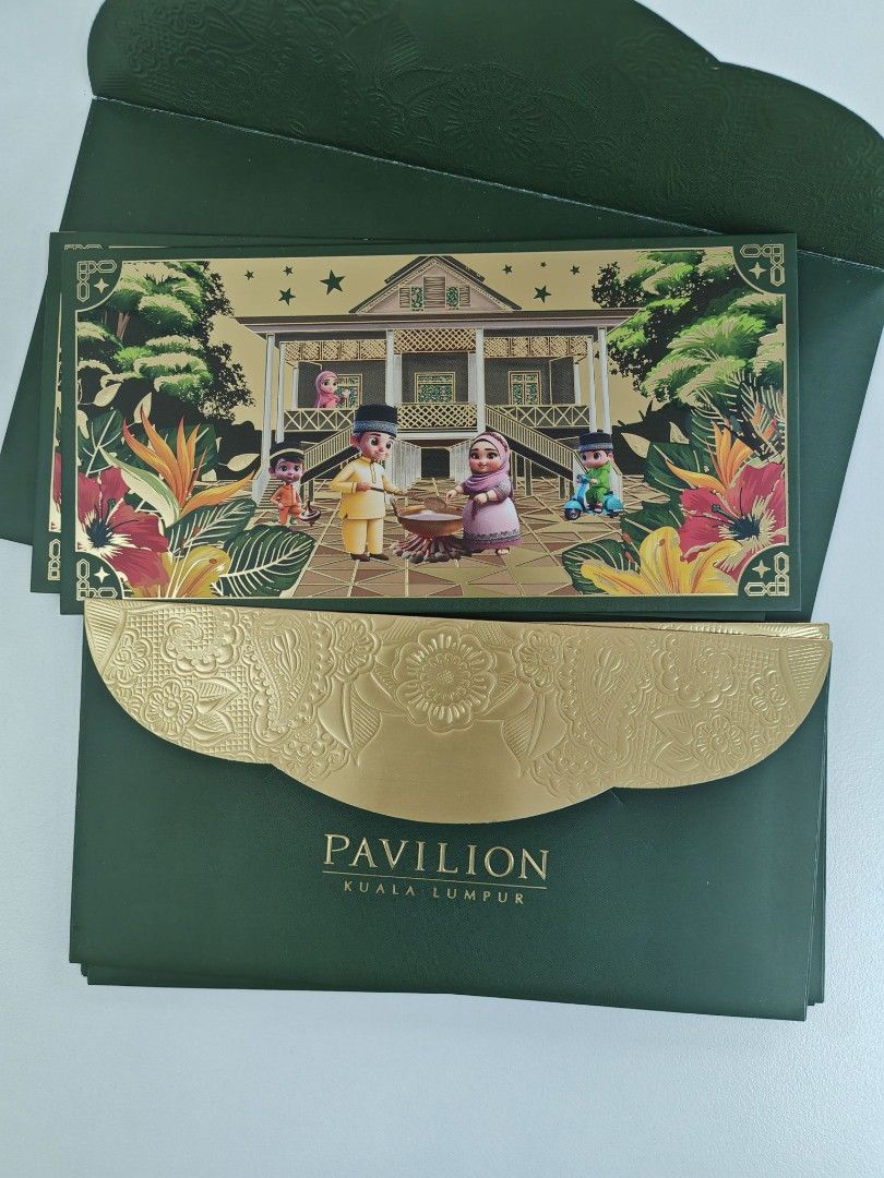 Pavilion Design Raya Pavilion raya packet 2025, Hobbies & Toys, Stationery & Craft, Other ...