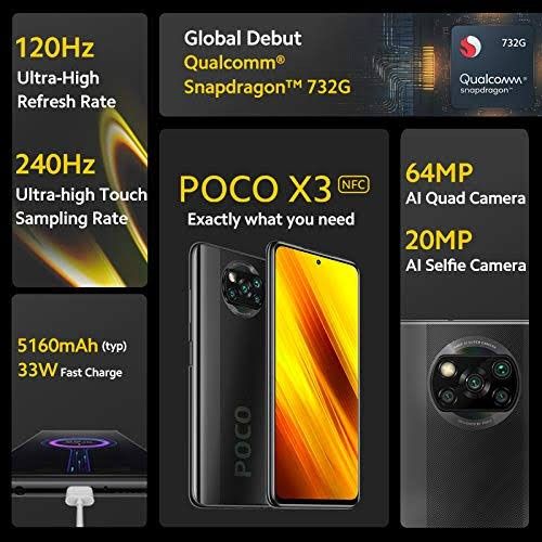POCO X3 NFC (Category: Android Others) located in Paranaque City. Submitted by mispelled (Listing ID 1358821346, Image 1). Description: Selling my Poco X3 NFC 64gb model. with box and documentation. No issues. No defects. Everything working. Battery is still in good health. Selling cause nag upgrade. 64gb pala sya. Paranaque area..