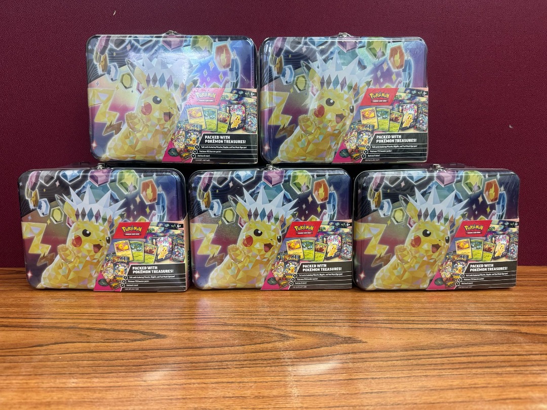 Pokemon TCG: Collector Chest (Fall 2024) 美版 英文版 Pikachu Surging Sparks ...