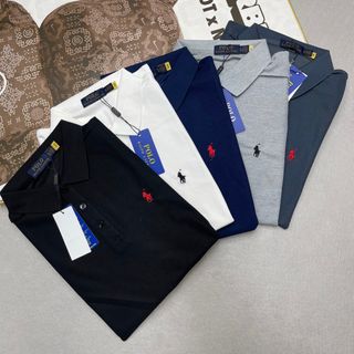 Polo Ralph Lauren Small Pony Logo Embroidery Polo Short Sleeve T-shirt Half Sleeve Polo Shirt Short Sleeve Tee Short Sleeve T-shirt Couple Style Unisex Men and Women Women's T-shirt Men's T-shirt Korea Korean Trend Fashion Short Sleeve T-shirt Shirt Cotton T-shirt tee shirt tshirt t shirt men women unisex62979525377025117